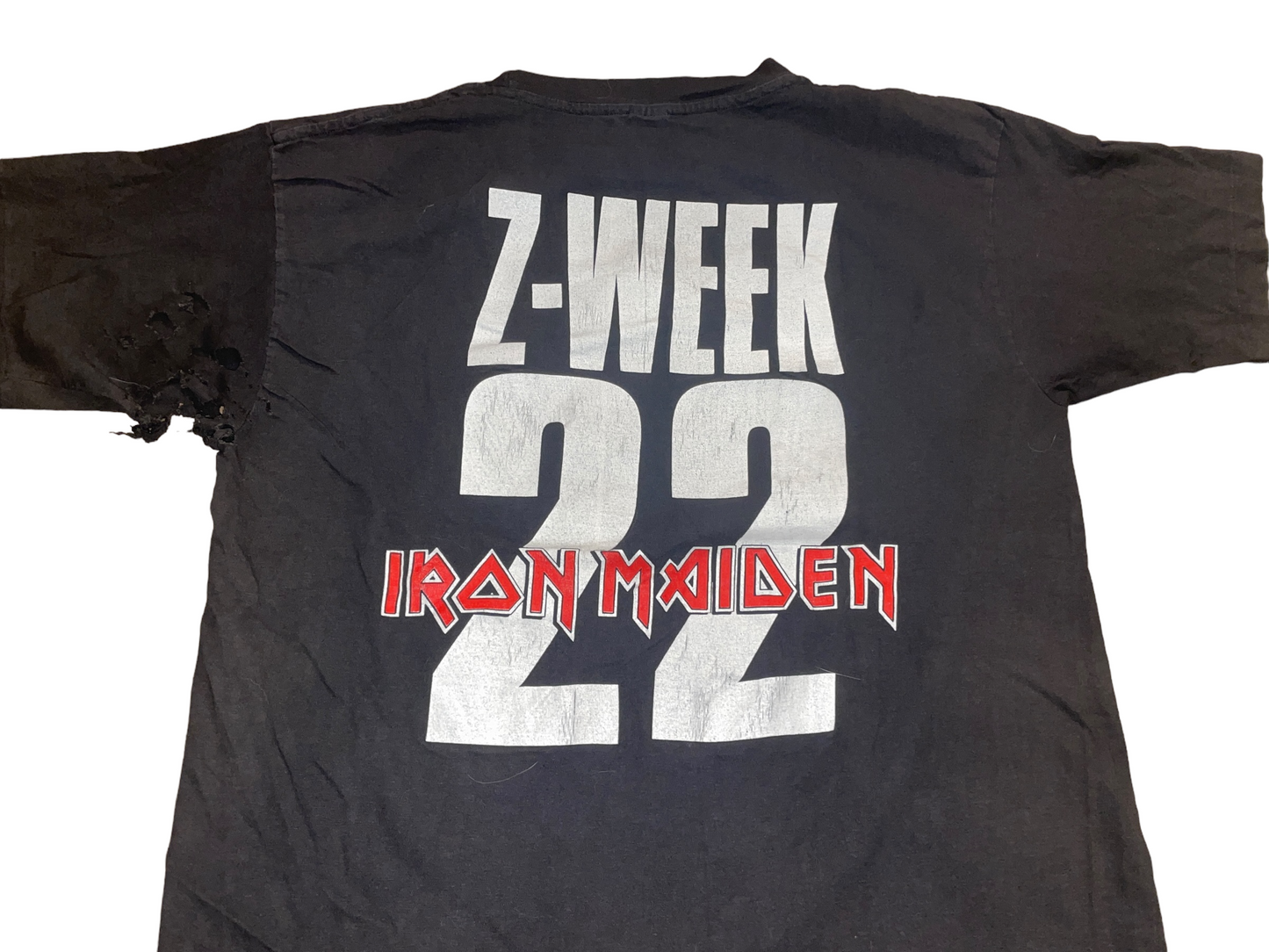 Vintage 1990 Iron Maiden Z-Week T-Shirt