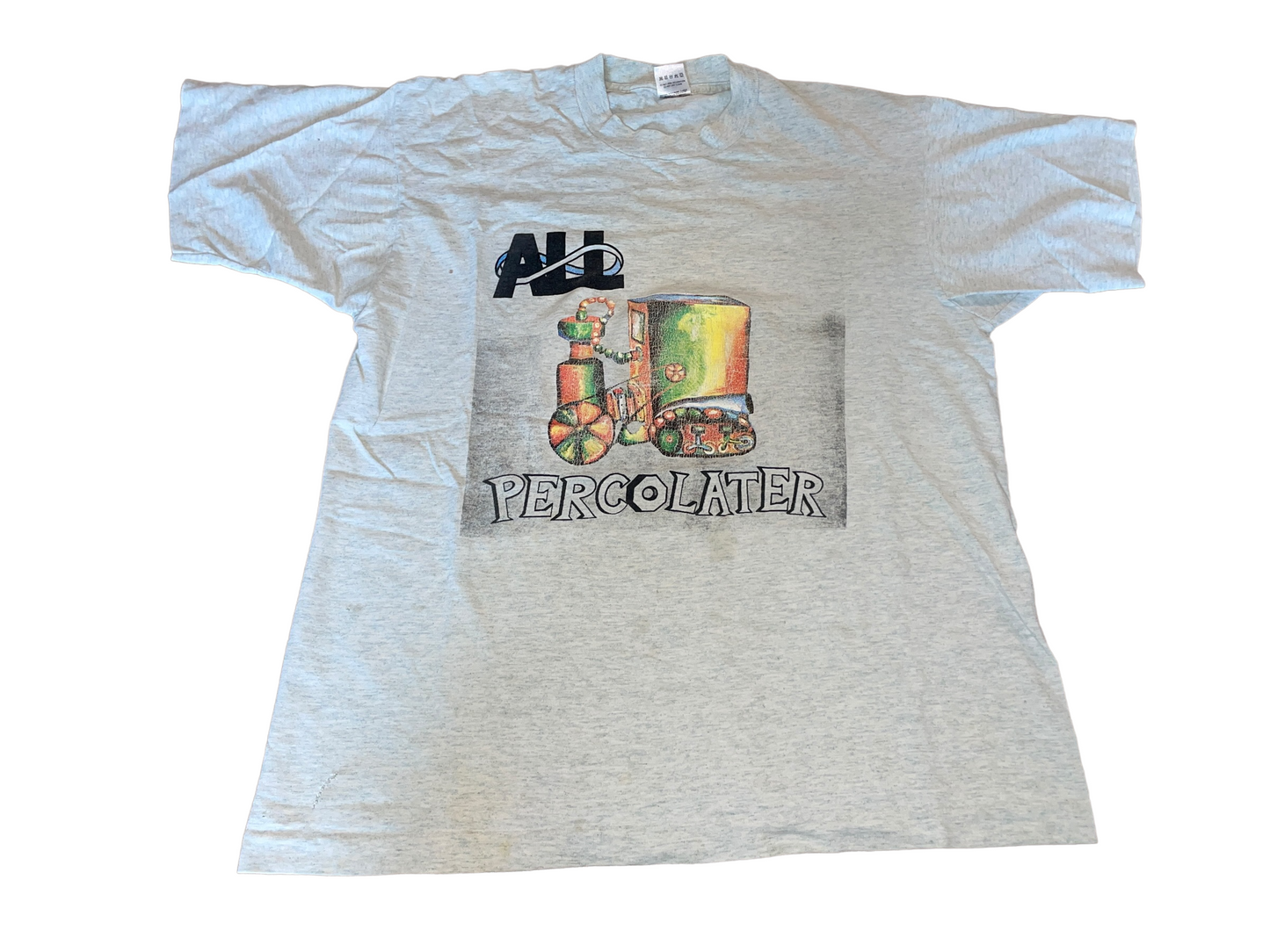 Vintage 1992 All Percolater Tour T-Shirt