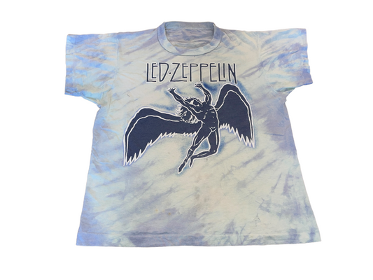 Vintage 80's Led Zeppelin Tie Dye T-Shirt