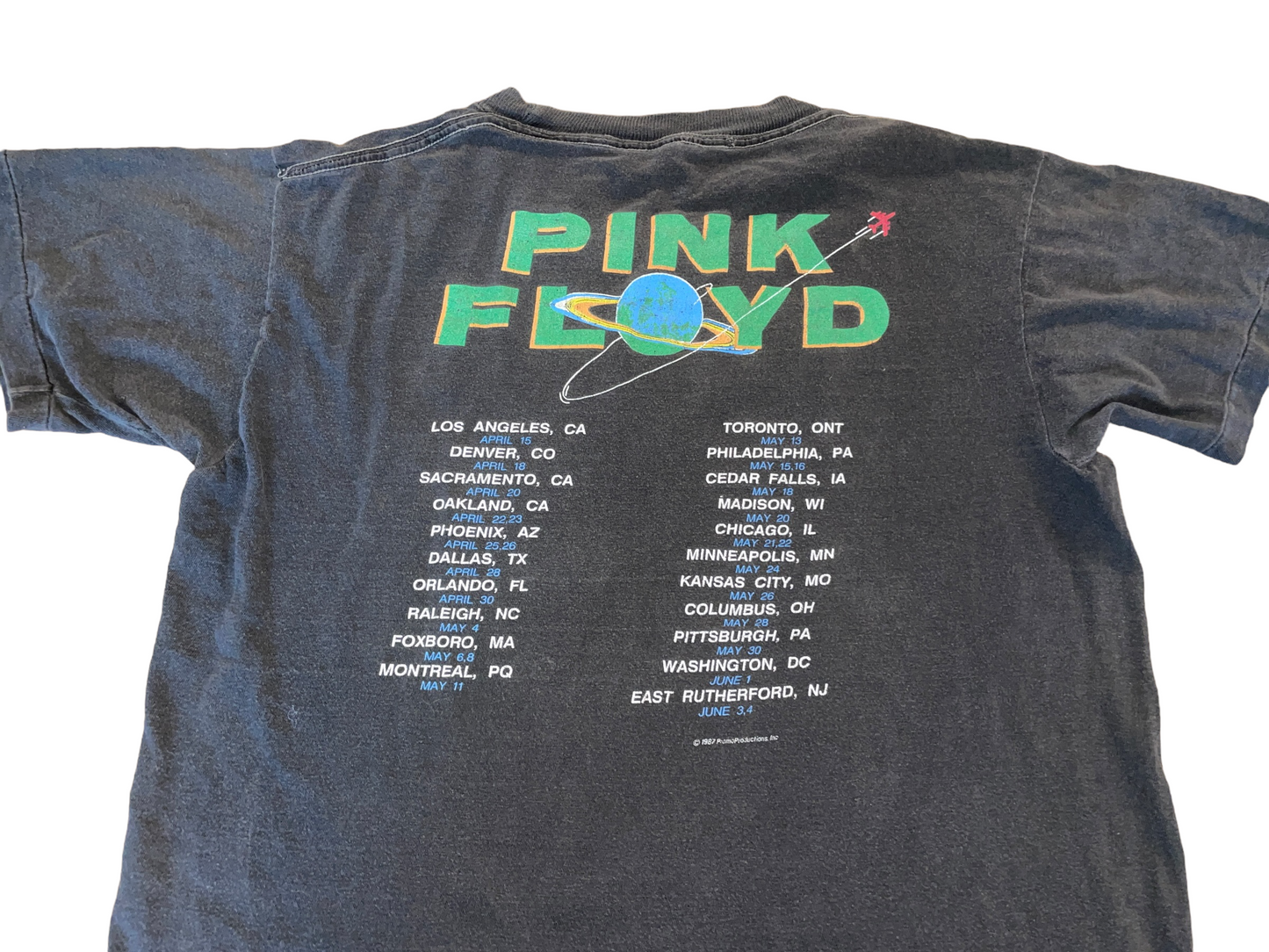 Vintage 1987 Pink Floyd T-Shirt