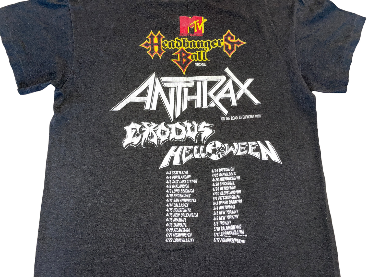 Vintage 80's MTV Headbanger's Ball T-Shirt