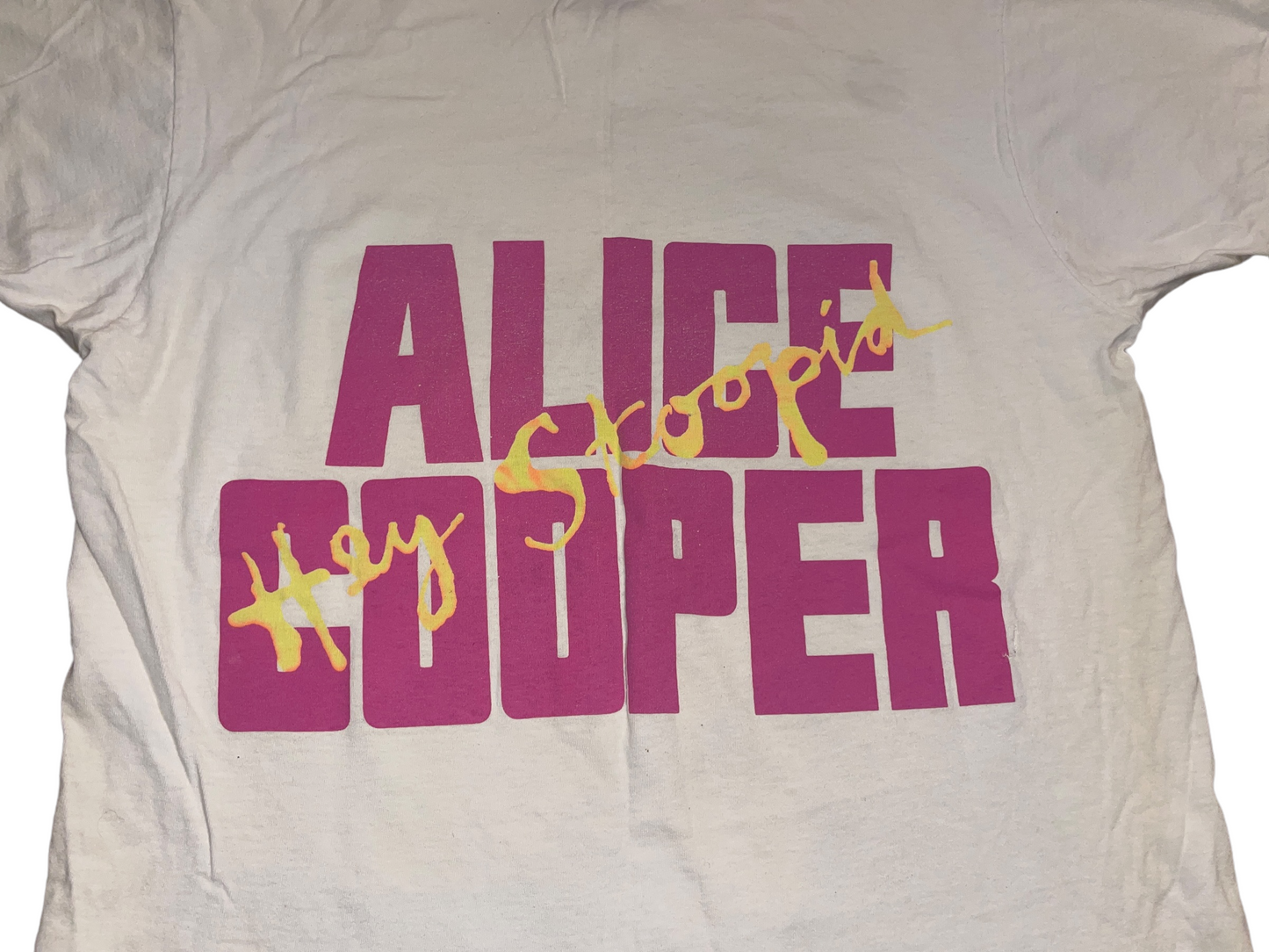 Vintage 1989 Alice Cooper T-Shirt