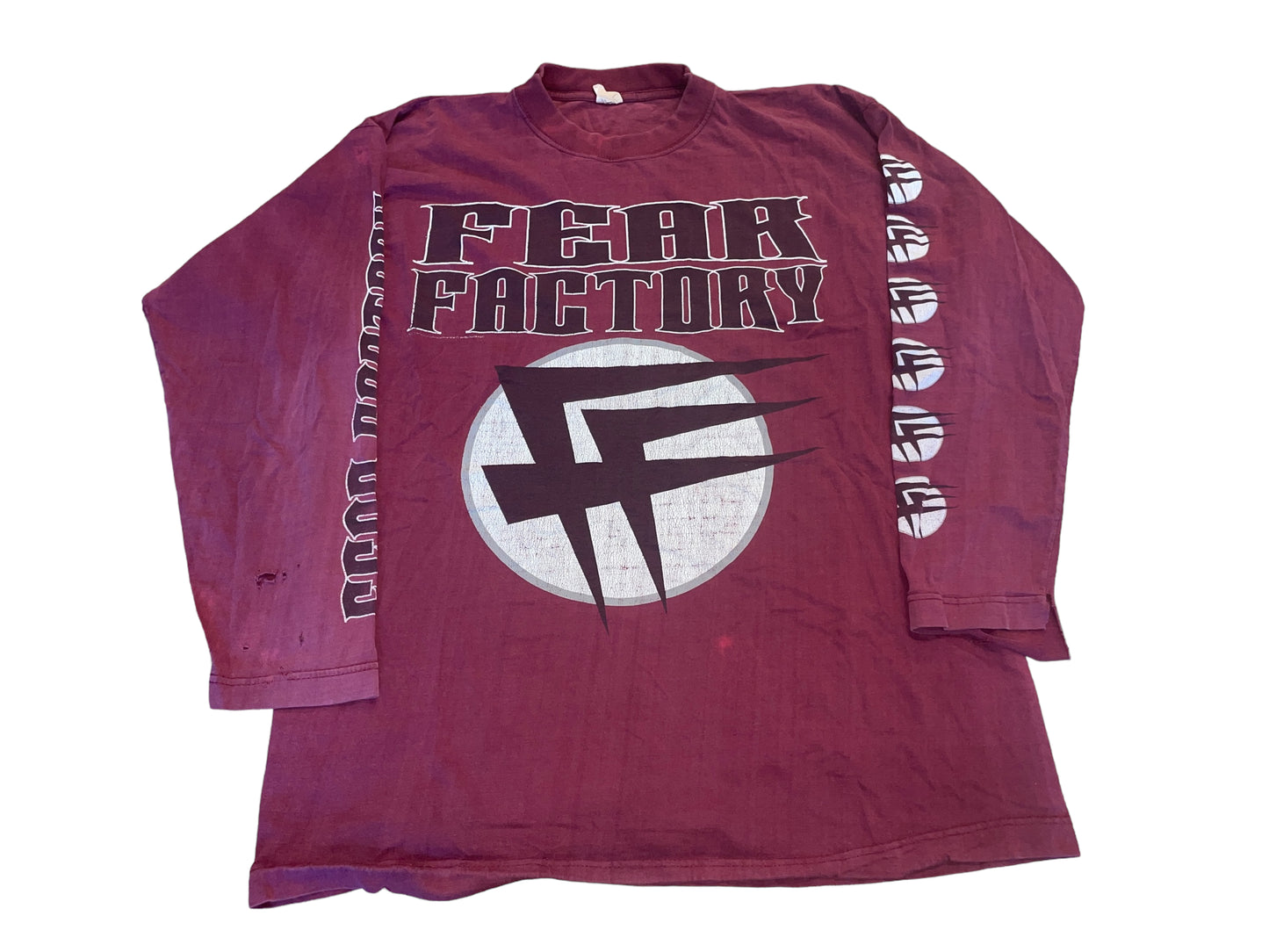 Vintage 90's Fear Factory Long Sleeve