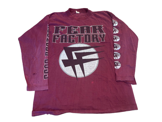 Vintage 90's Fear Factory Long Sleeve