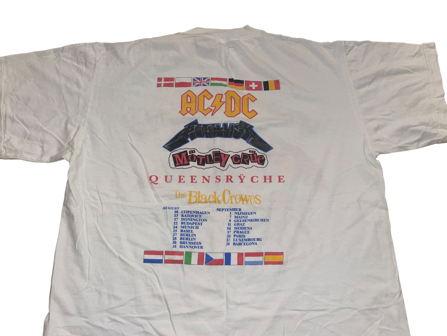Vintage 80's Monsters of Rock T-Shirt