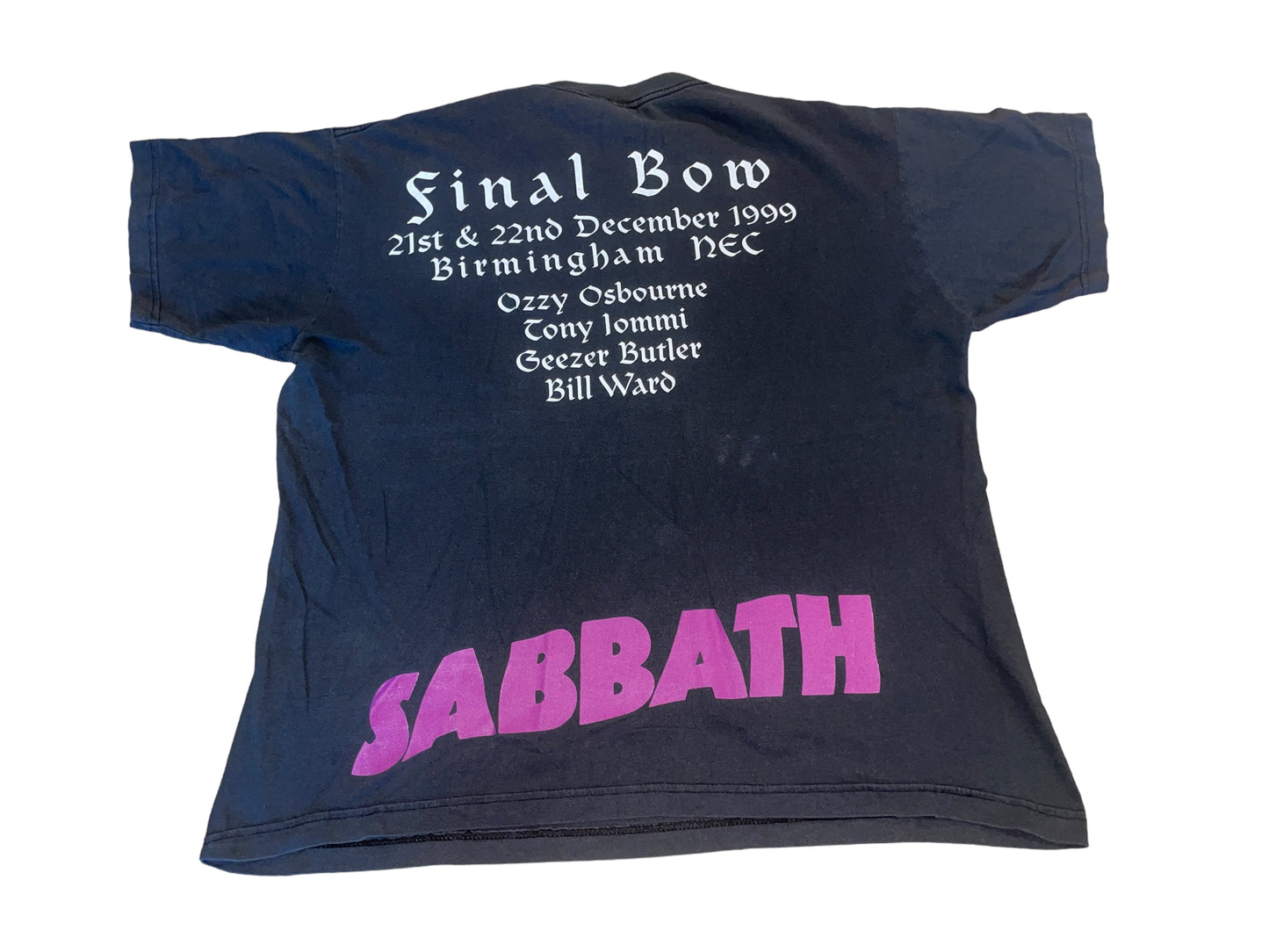 Vintage 1999 Black Sabbath T-Shirt