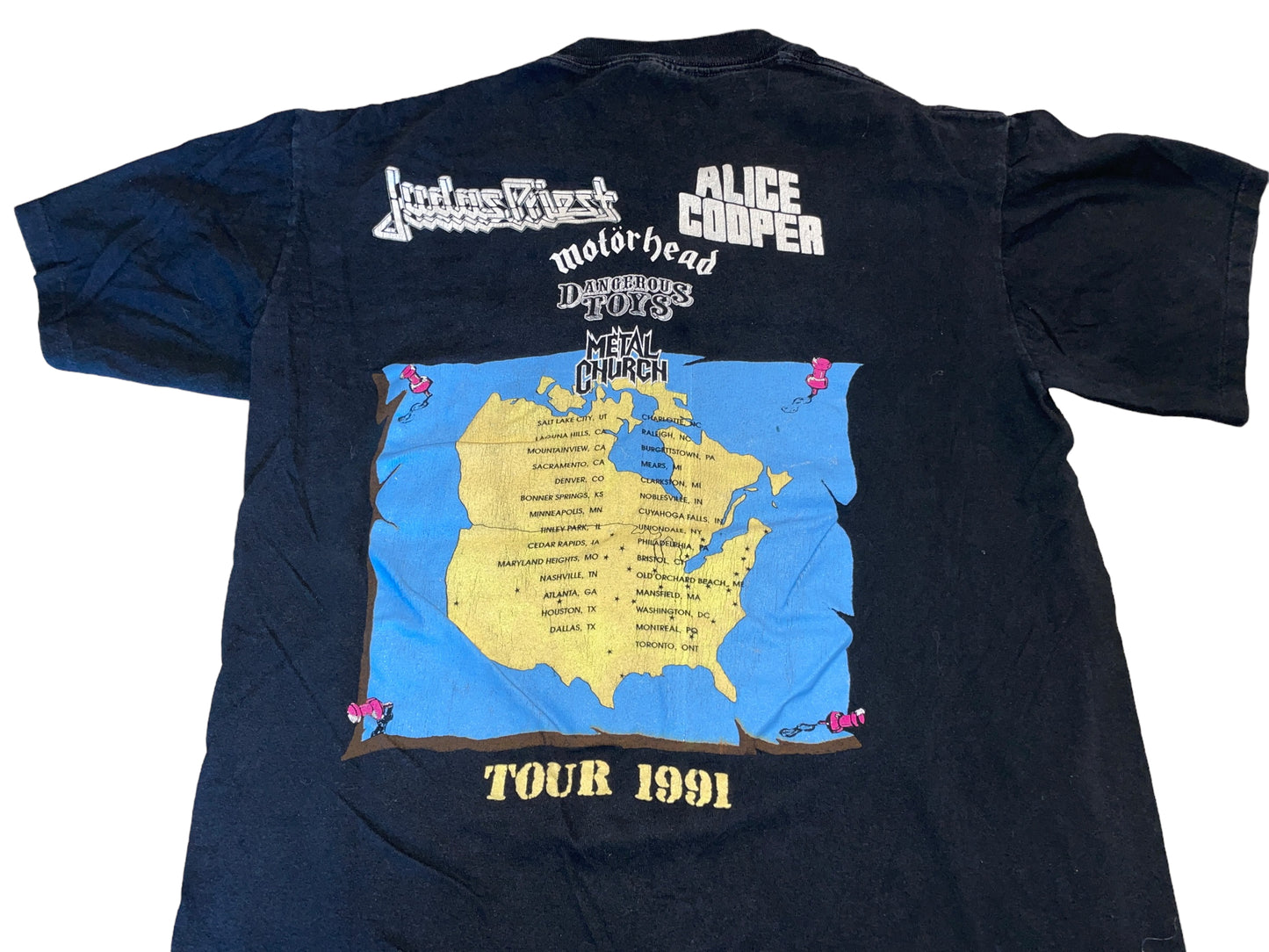 Vintage 1991 Operation Rock & Roll T-Shirt
