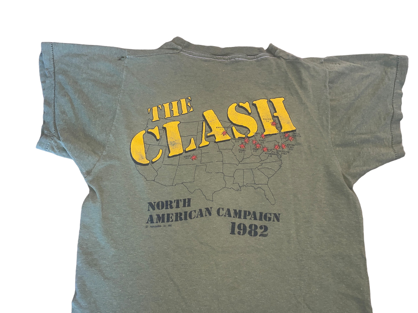 Vintage 1982 The Clash T-Shirt