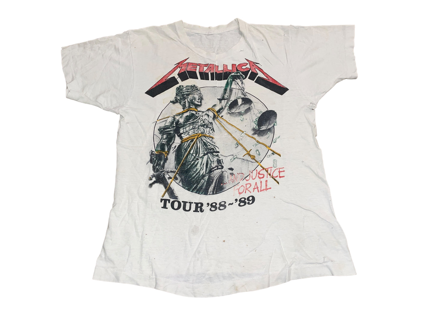 Vintage 1989 Metallica T-Shirt