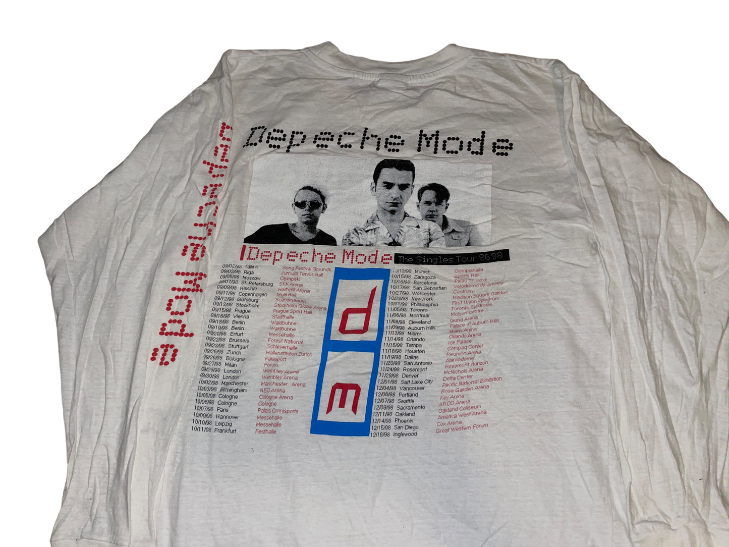 Vintage 90's Depeche Mode Long Sleeve