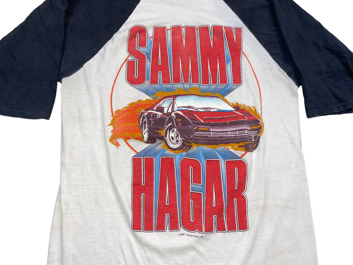 Vintage 1984 Sammy Hagar Tour Shirt