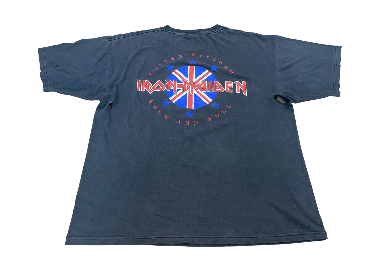 Vintage 90's Iron Maiden United Kingdom T-Shirt