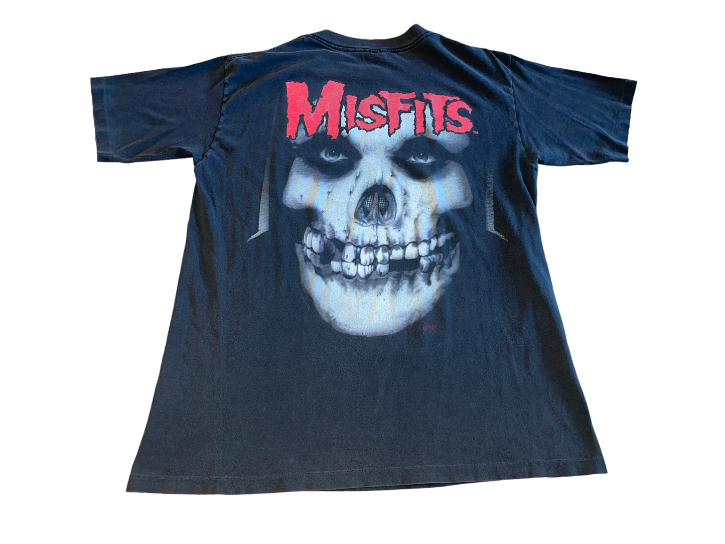 Vintage 1990's Misfits Skeleton T-Shirt