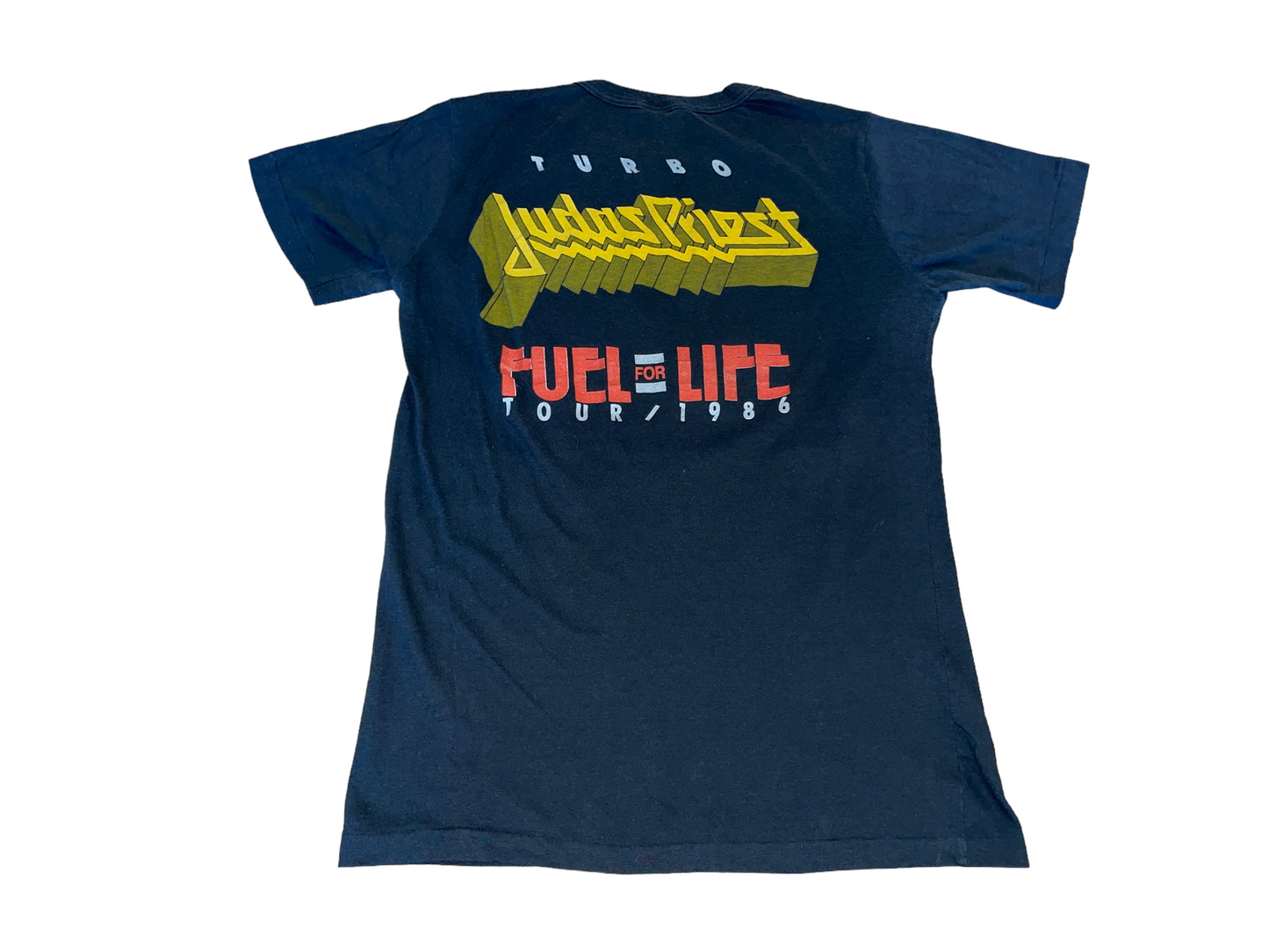 Vintage 1986 Judas Priest Fuel For Life Tour T-Shirt