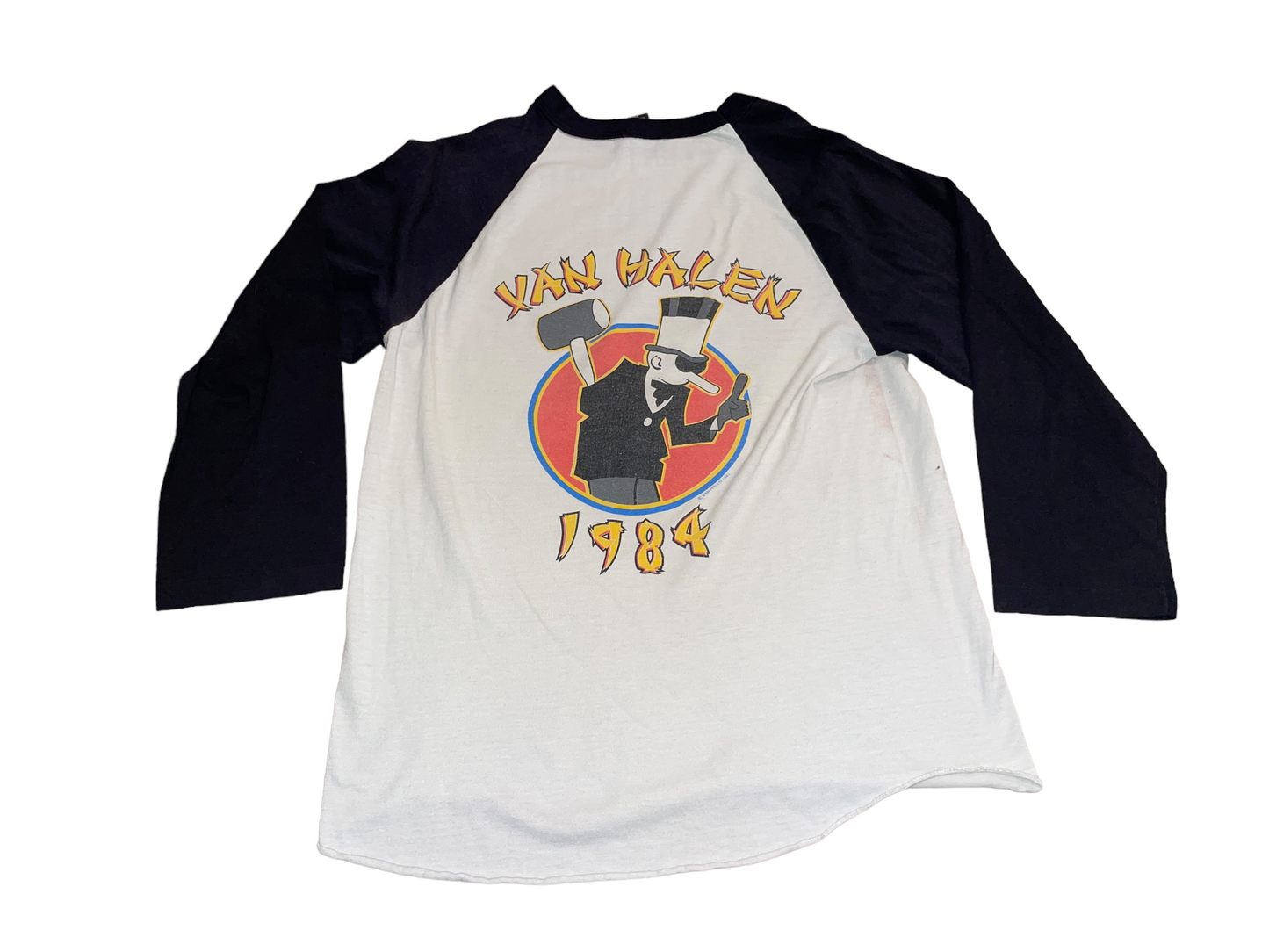 Vintage 1984 Van Halen Tour of the World T-Shirt