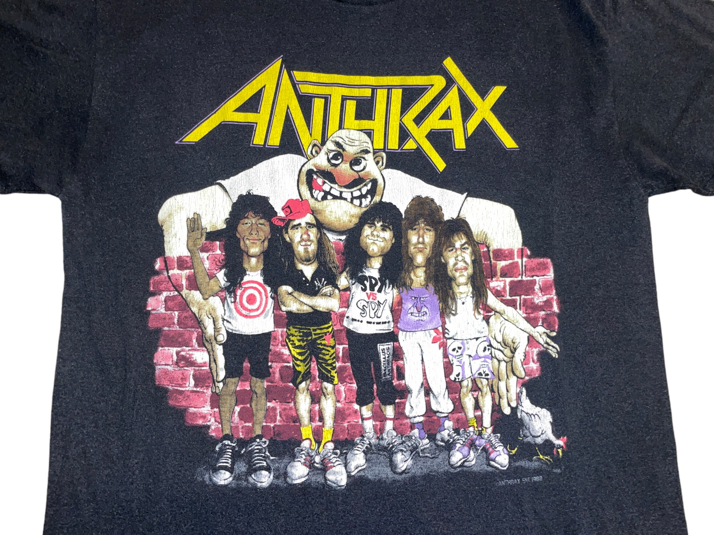 Vintage 1988 Anthrax State of Euphoria T-Shirt