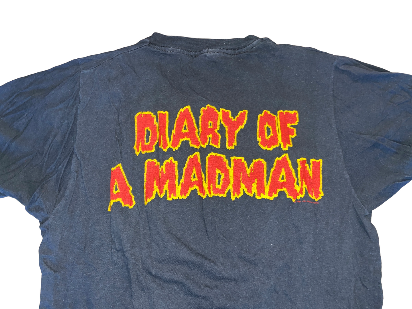 Vintage 1981 Ozzy Osbourne Diary of a Madman T-Shirt Large