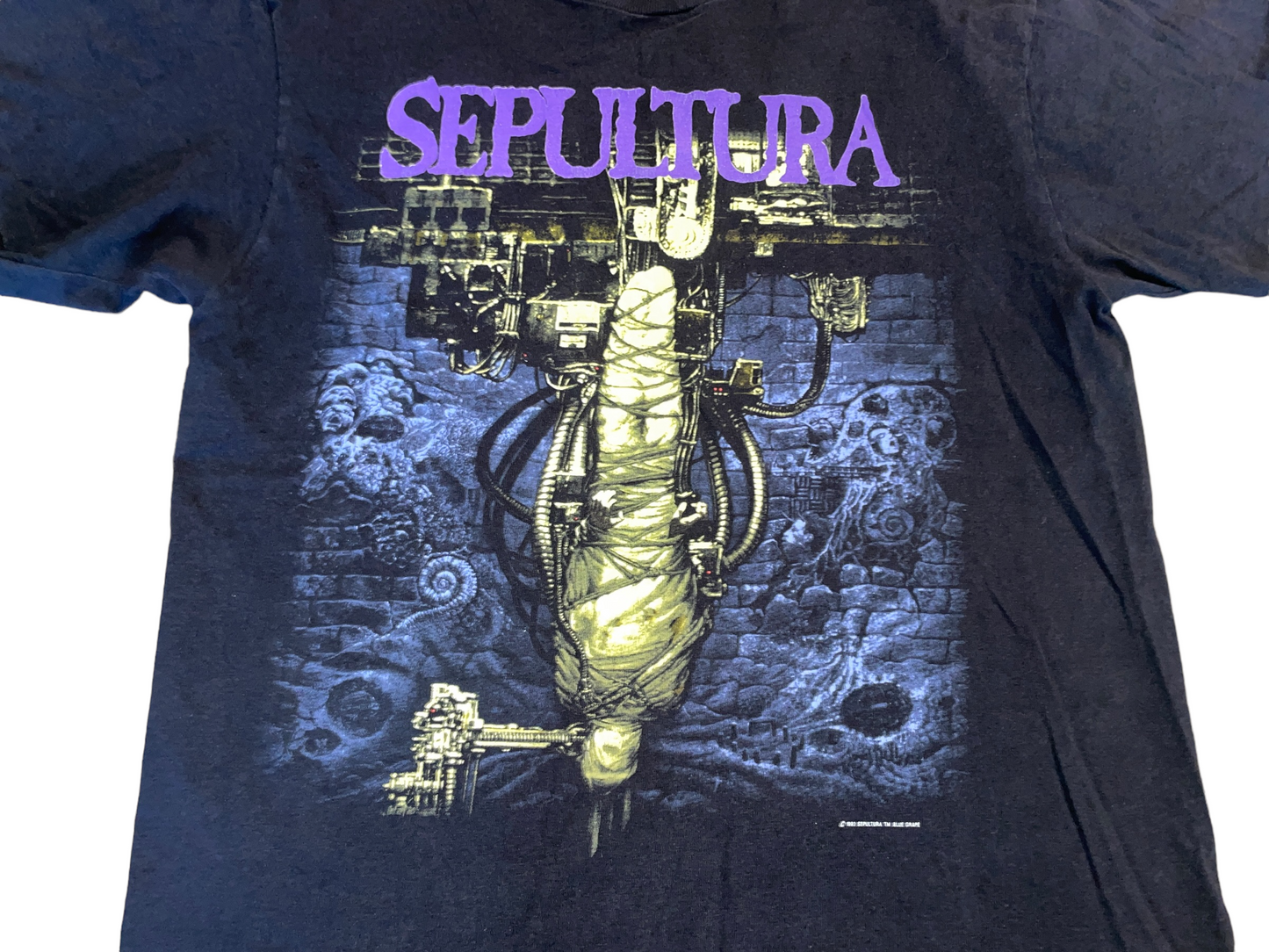 Vintage 1993 Sepultura Chaos A.D. T-Shirt