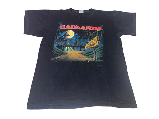 Vintage 1991 Badlands Voodoo Highway T-Shirt