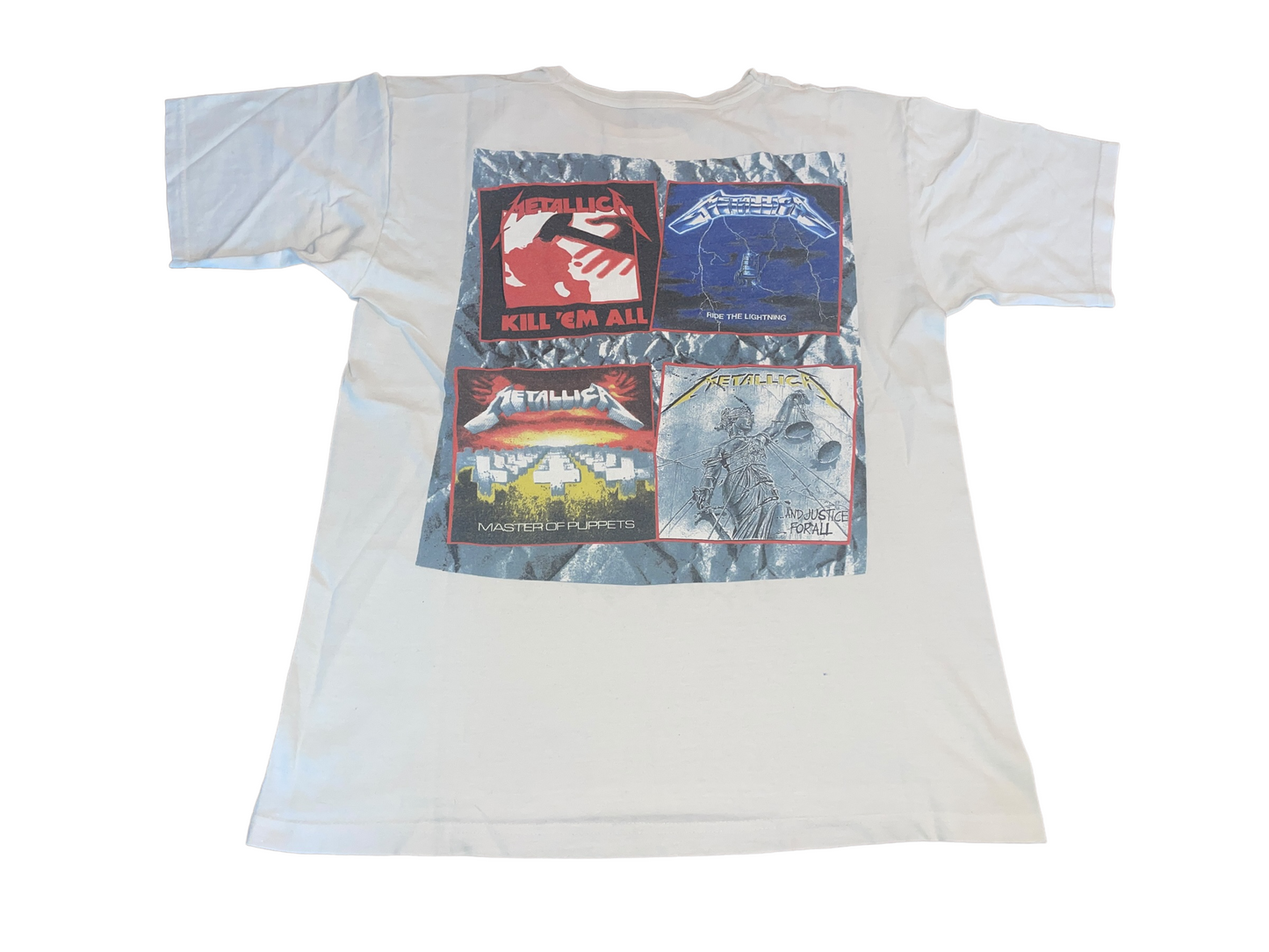 Vintage 1988 Metallica And Justice For All T-Shirt