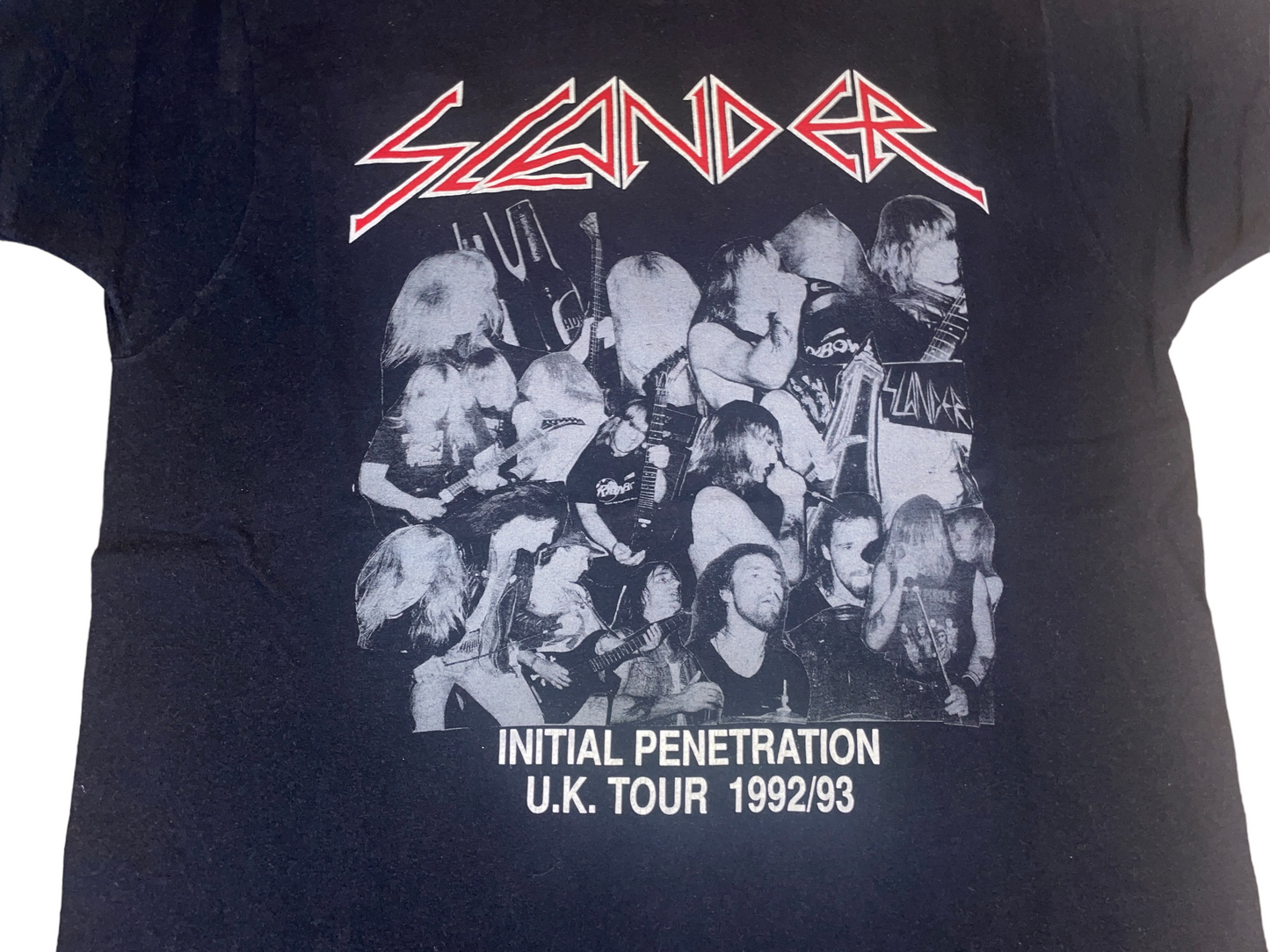 Vintage 1993 Slander Initial Penetration Tour T-Shirt