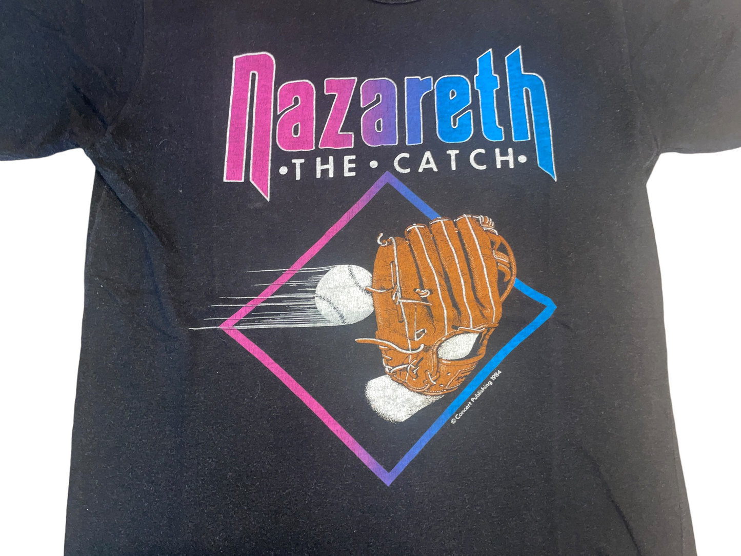 Vintage 1984 Nazareth The Cath Tour T-Shirt