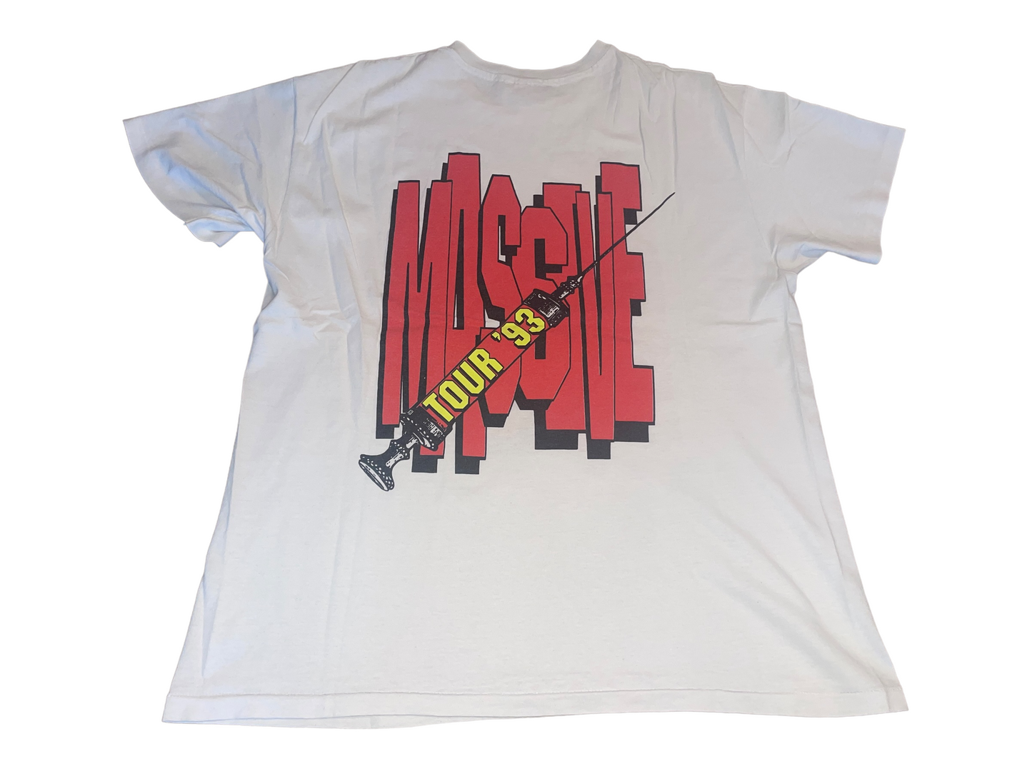 Vintage 1993 Wolfsbane Massive Noise Injection Tour T-Shirt