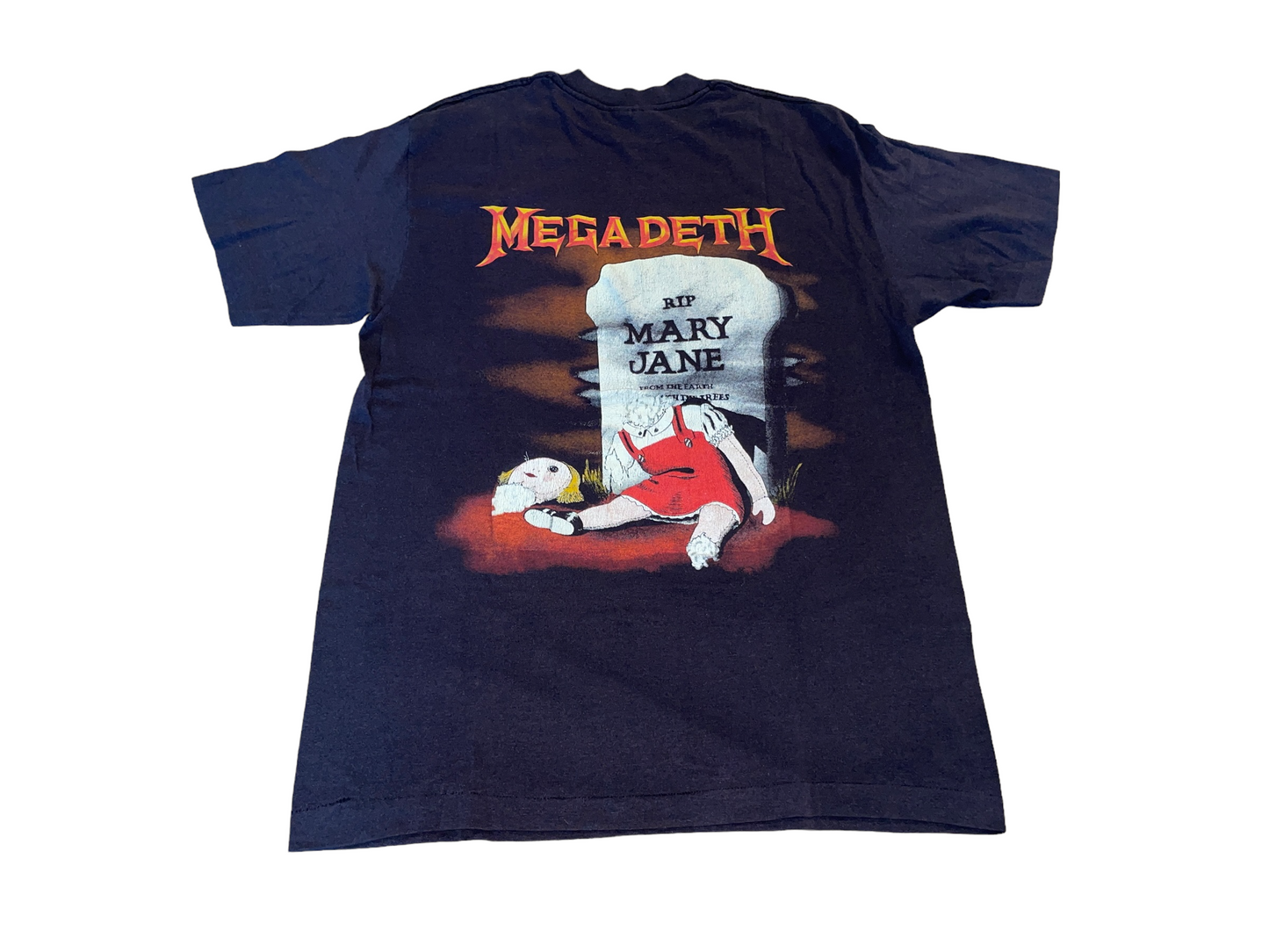 Vintage 1988 Megadeth Mary Jane T-Shirt