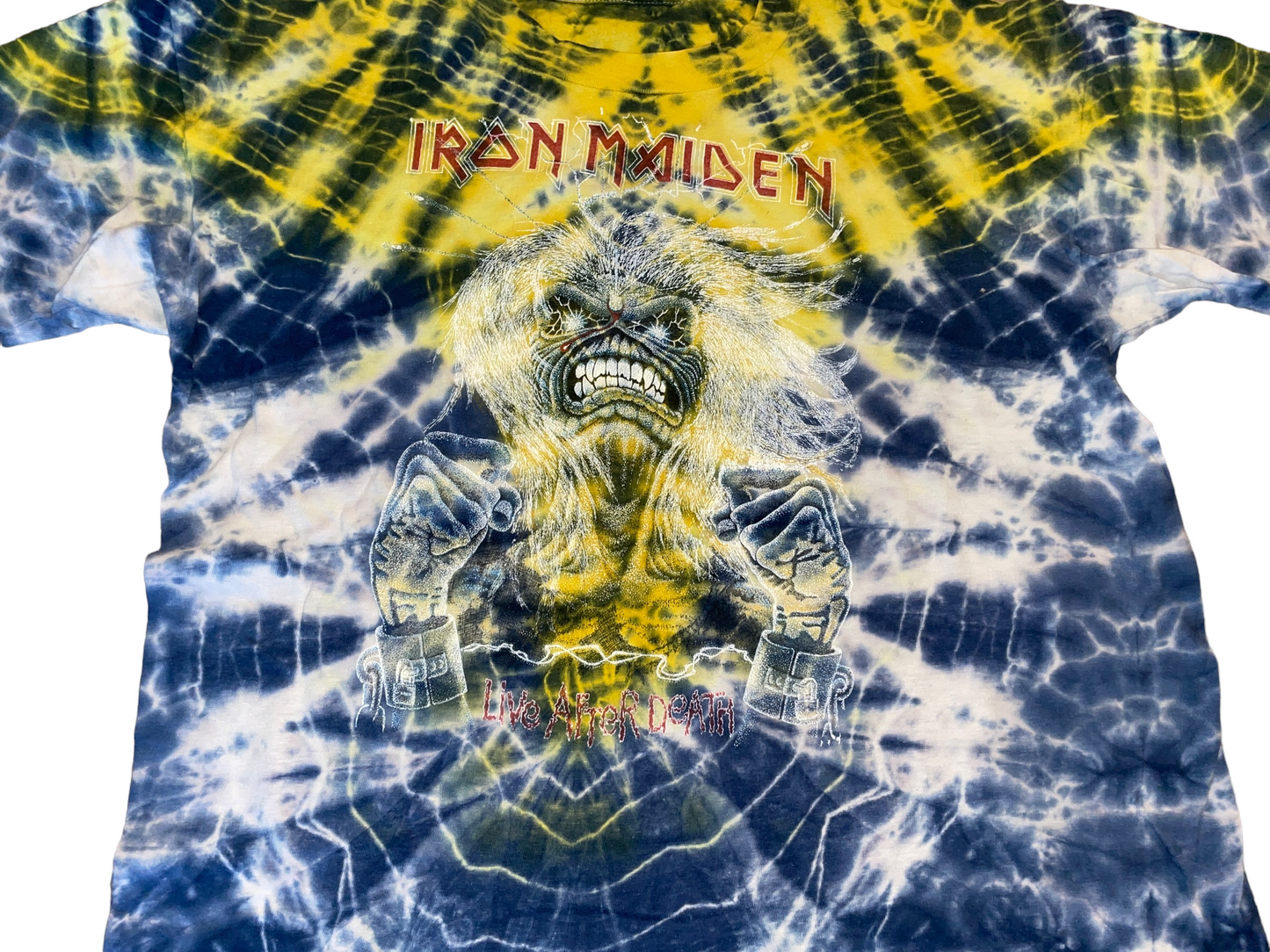 Vintage 80's Iron Maiden Live After Death T-Shirt