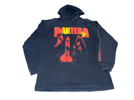 Vintage 1993 Pantera Hooded Sweatshirt