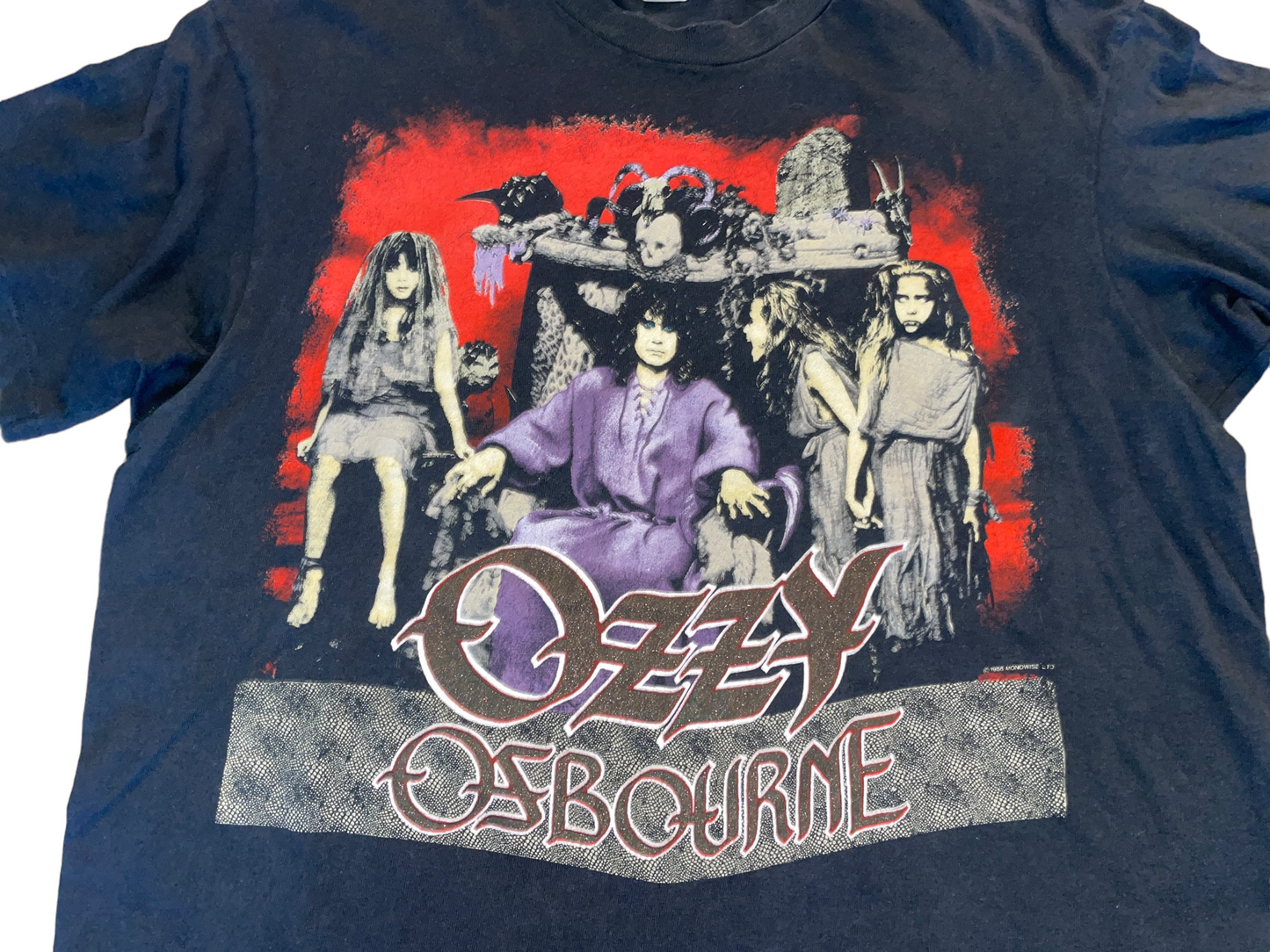 Vintage 1988 Ozzy Osbourne Tour T-Shirt