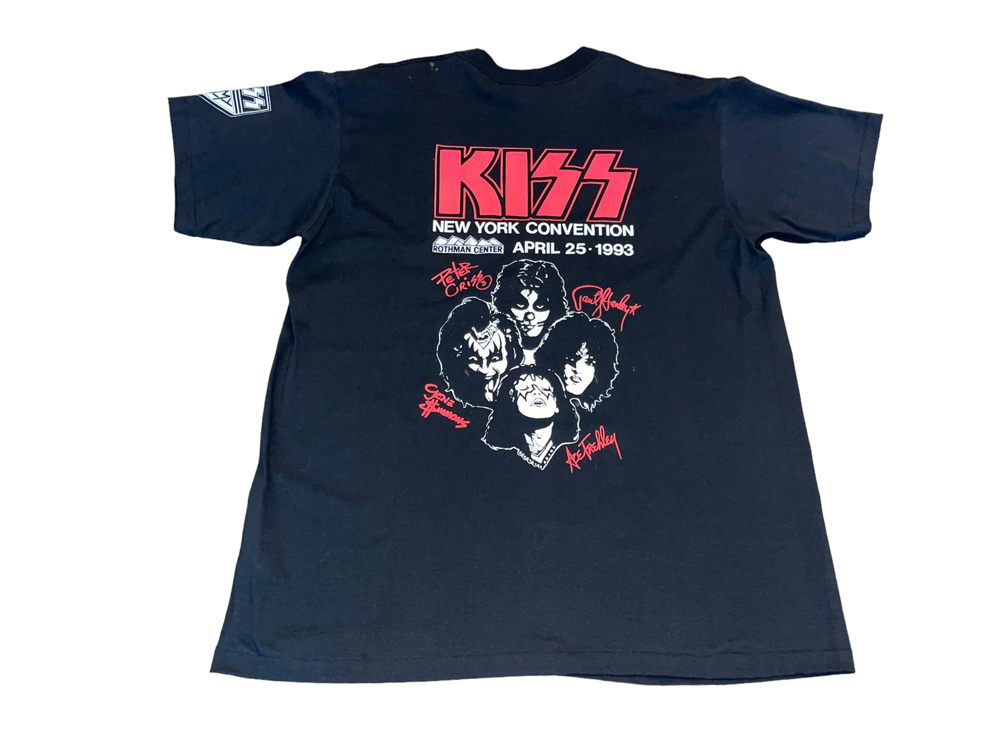 Vintage 1993 Kiss Army New York Convention T-Shirt