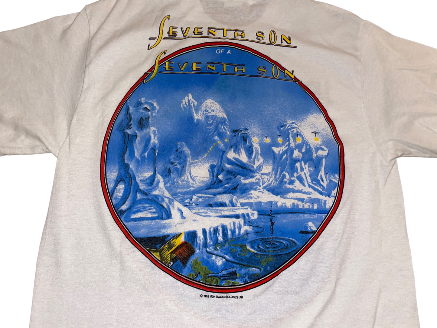 Vintage 1988 Iron Maiden Seventh Son T-Shirt