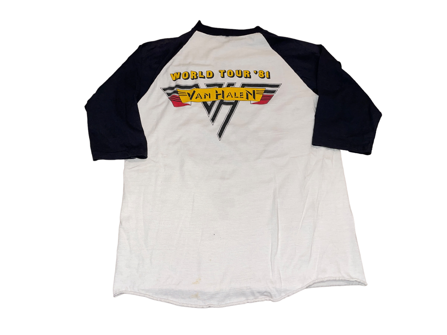 Vintage 1981 Van Halen World Tour Shirt