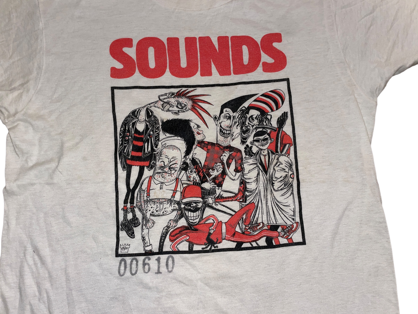 Vintage 80's Sounds Magazine T-Shirt