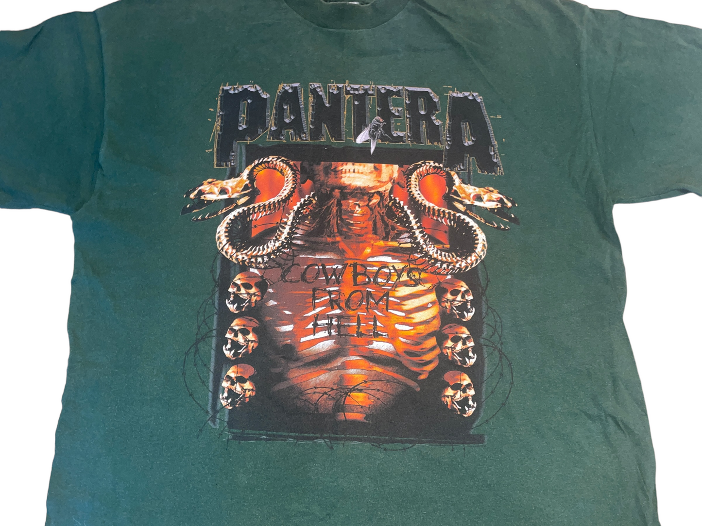 Vintage 90's Pantera Cowboys From Hell T-Shirt
