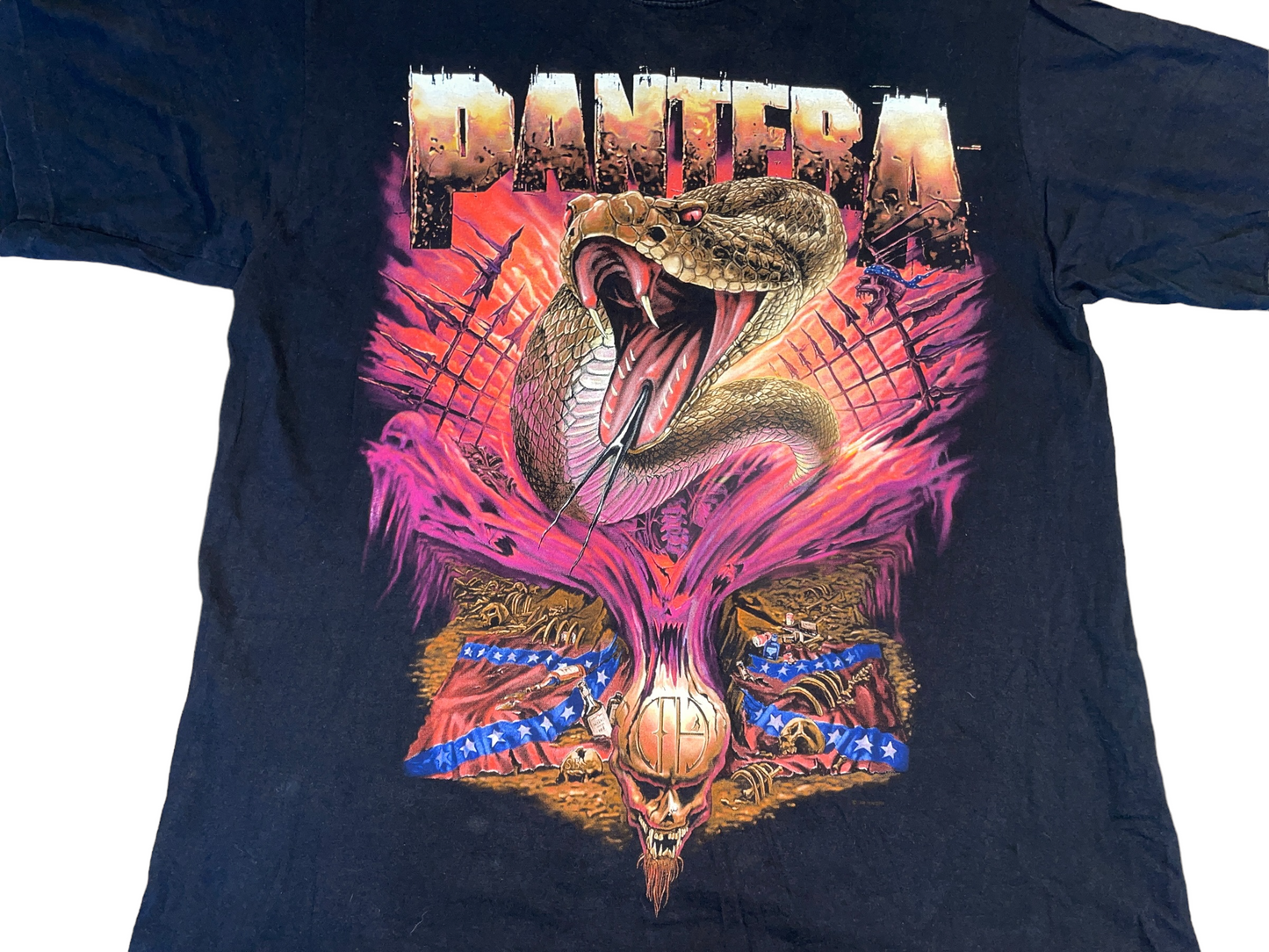Vintage 1998 Pantera European Tour T-Shirt