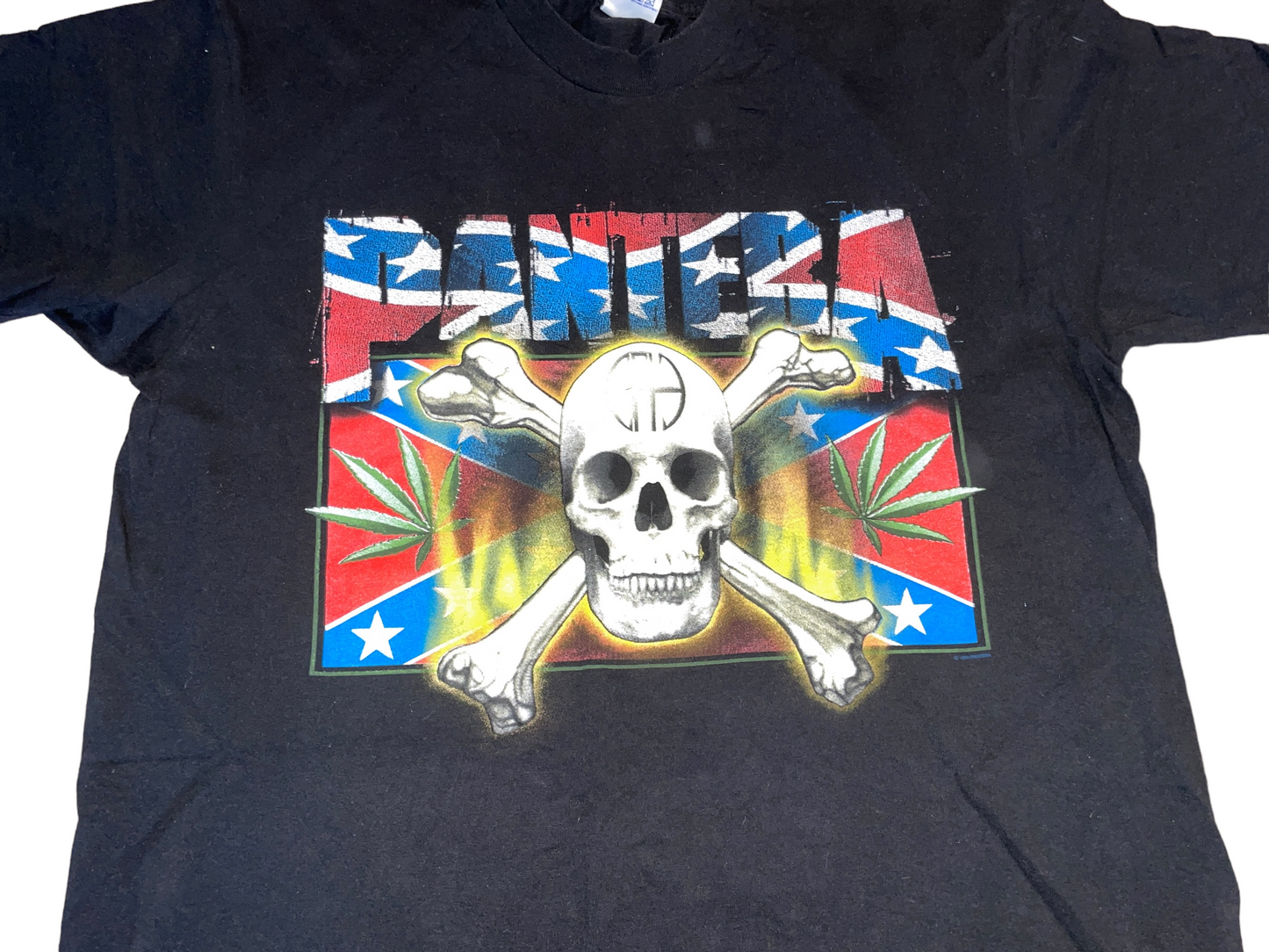 Vintage 1998 Pantera Skull T-Shirt