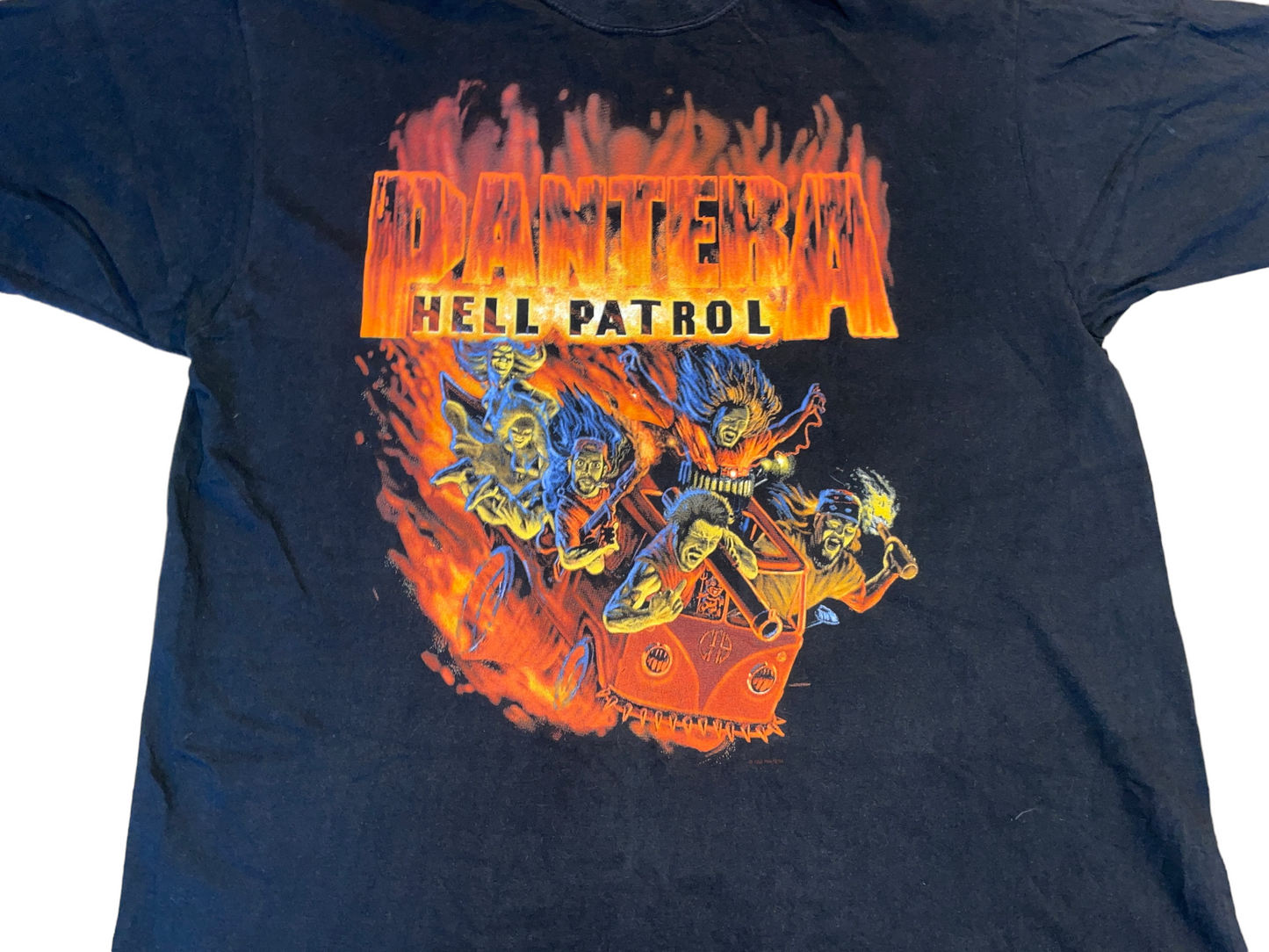 Vintage 1997 Pantera Hell Patrol T-Shirt XL