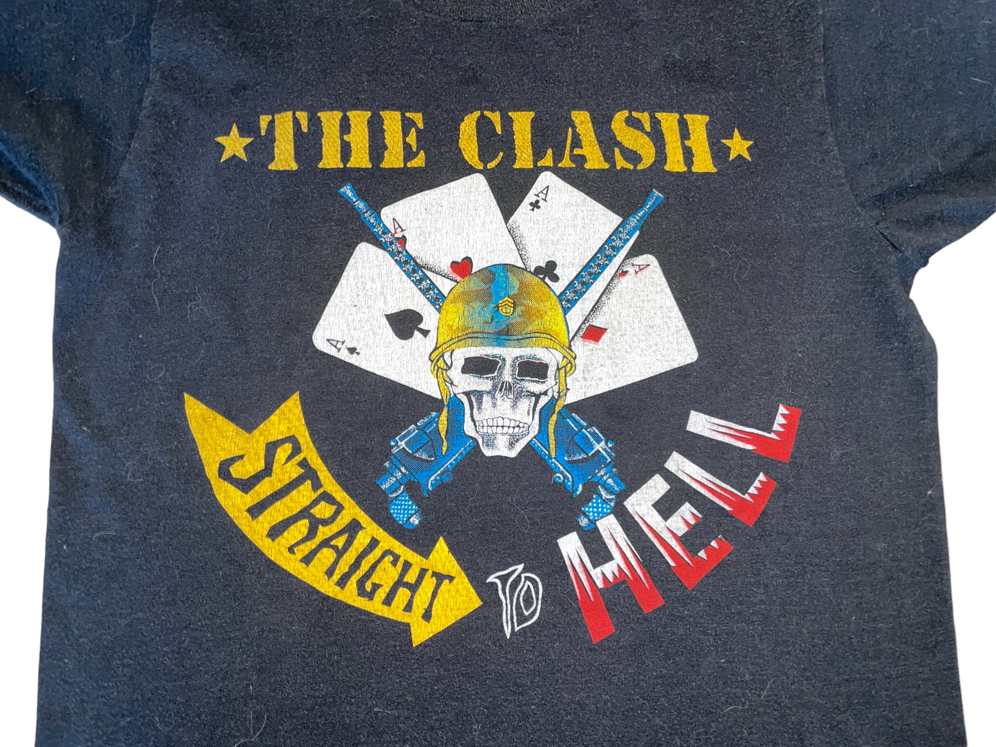 Vintage 80's The Clash Straight to Hell T-Shirt