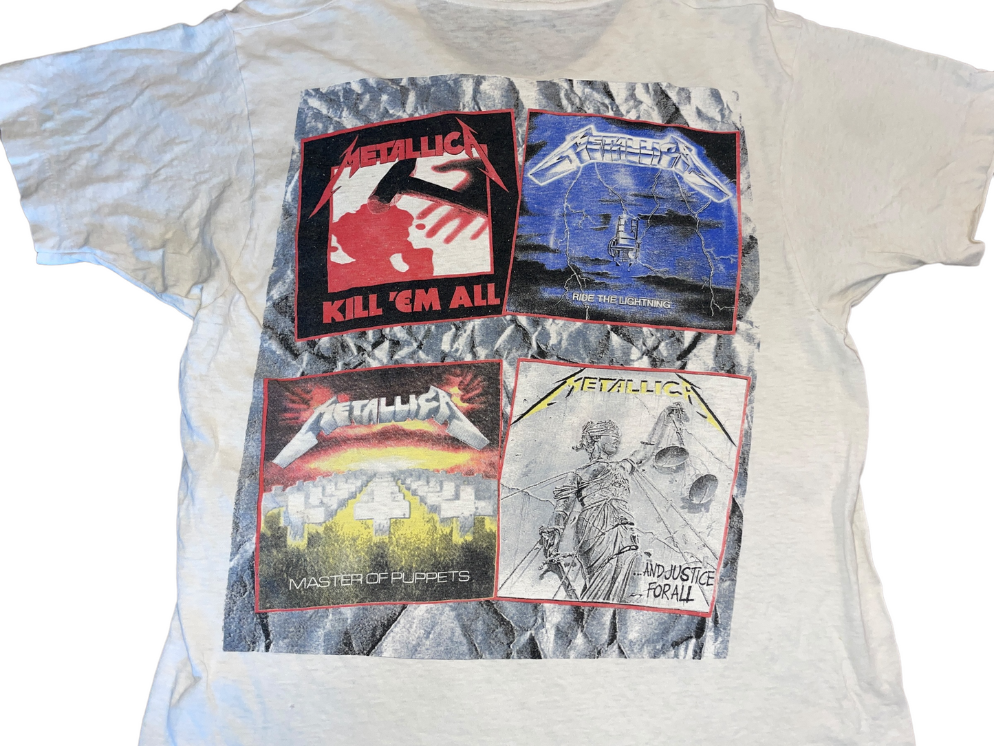 Vintage 1988 Metallica And Justice For All T-Shirt