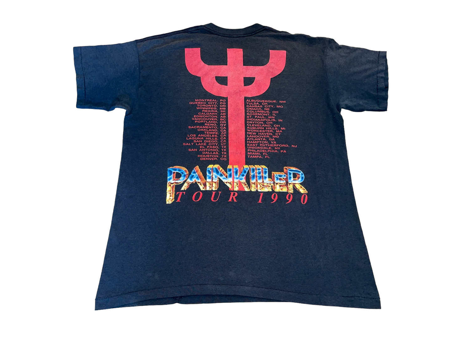 Vintage 1990 Judas Priest Painkiller Tour T-Shirt