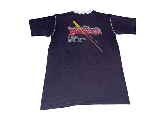 Vintage 1981 Judas Priest Point of Entry T-Shirt