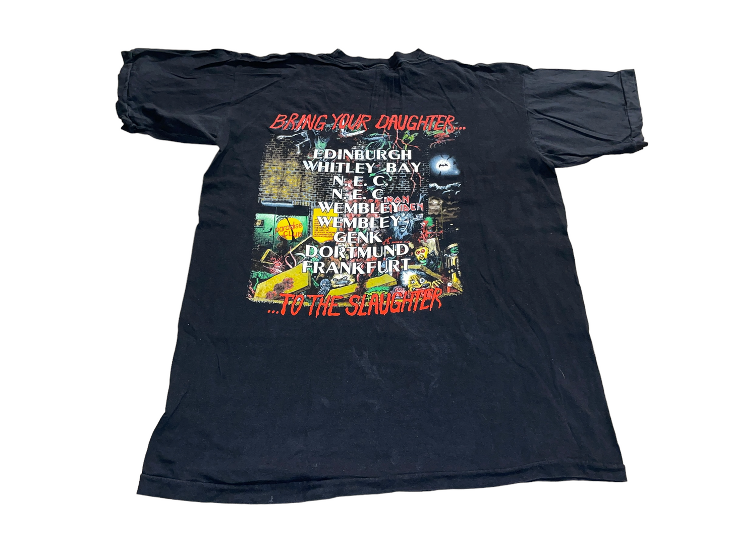 Vintage 1990 Iron Maiden Bring Your Daughter T-Shirt