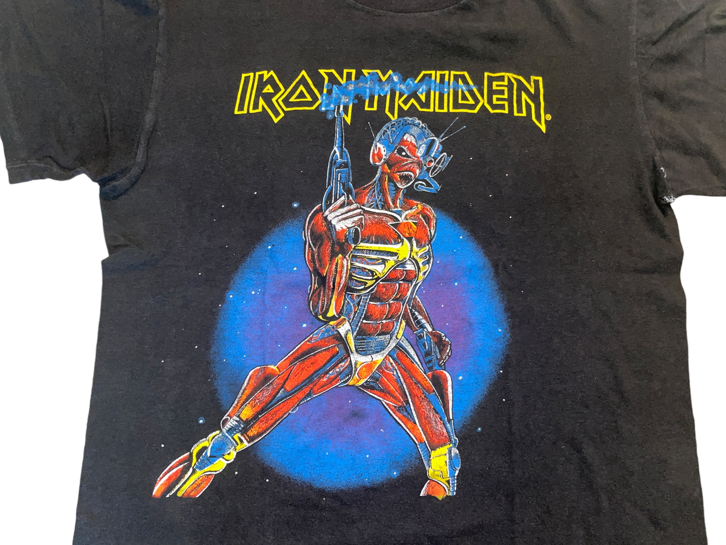 Vintage 1987 Iron Maiden Somewhere in Time T-Shirt