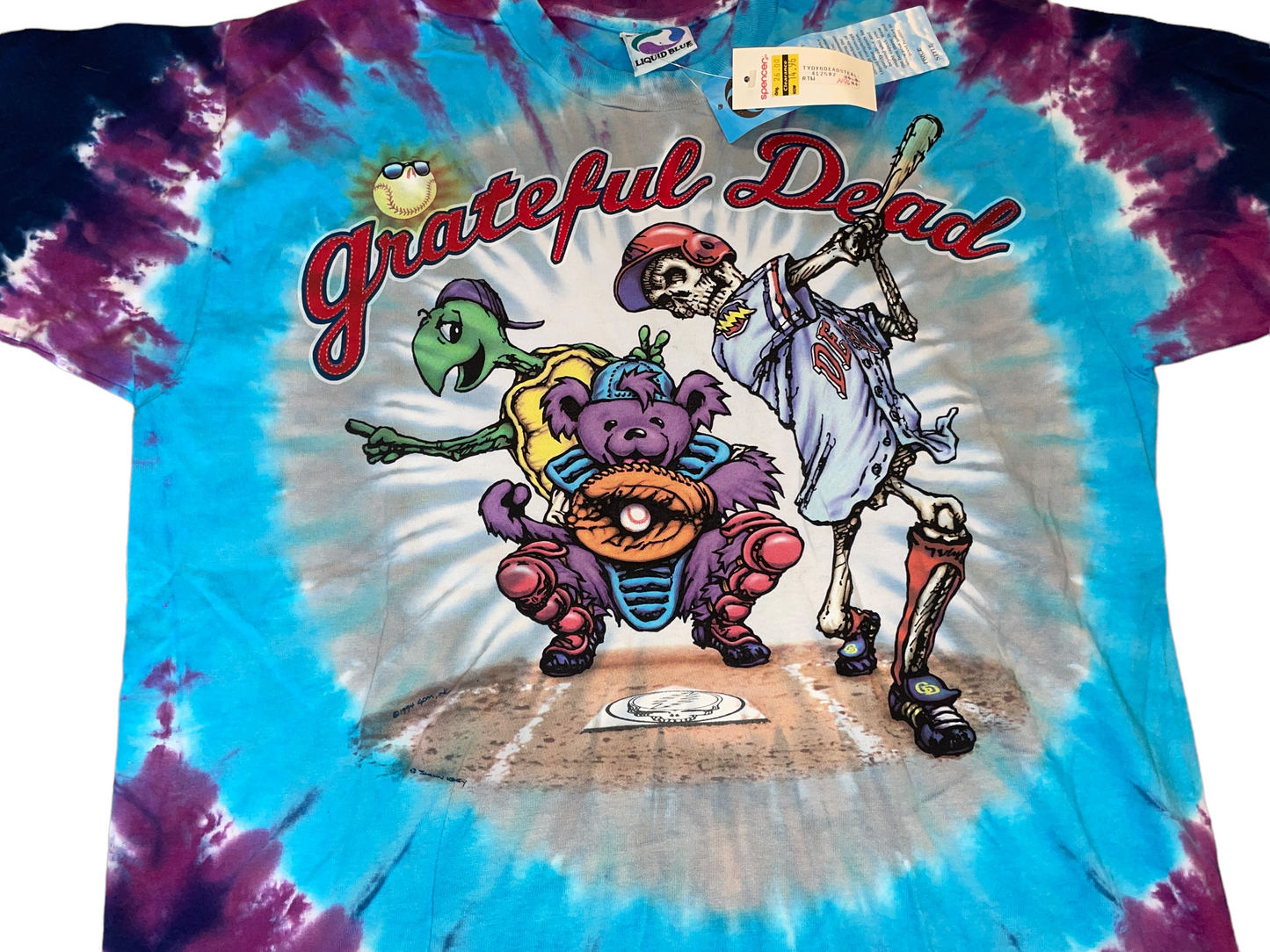 Vintage 1994 Grateful Dead Steal Your Base T-Shirt