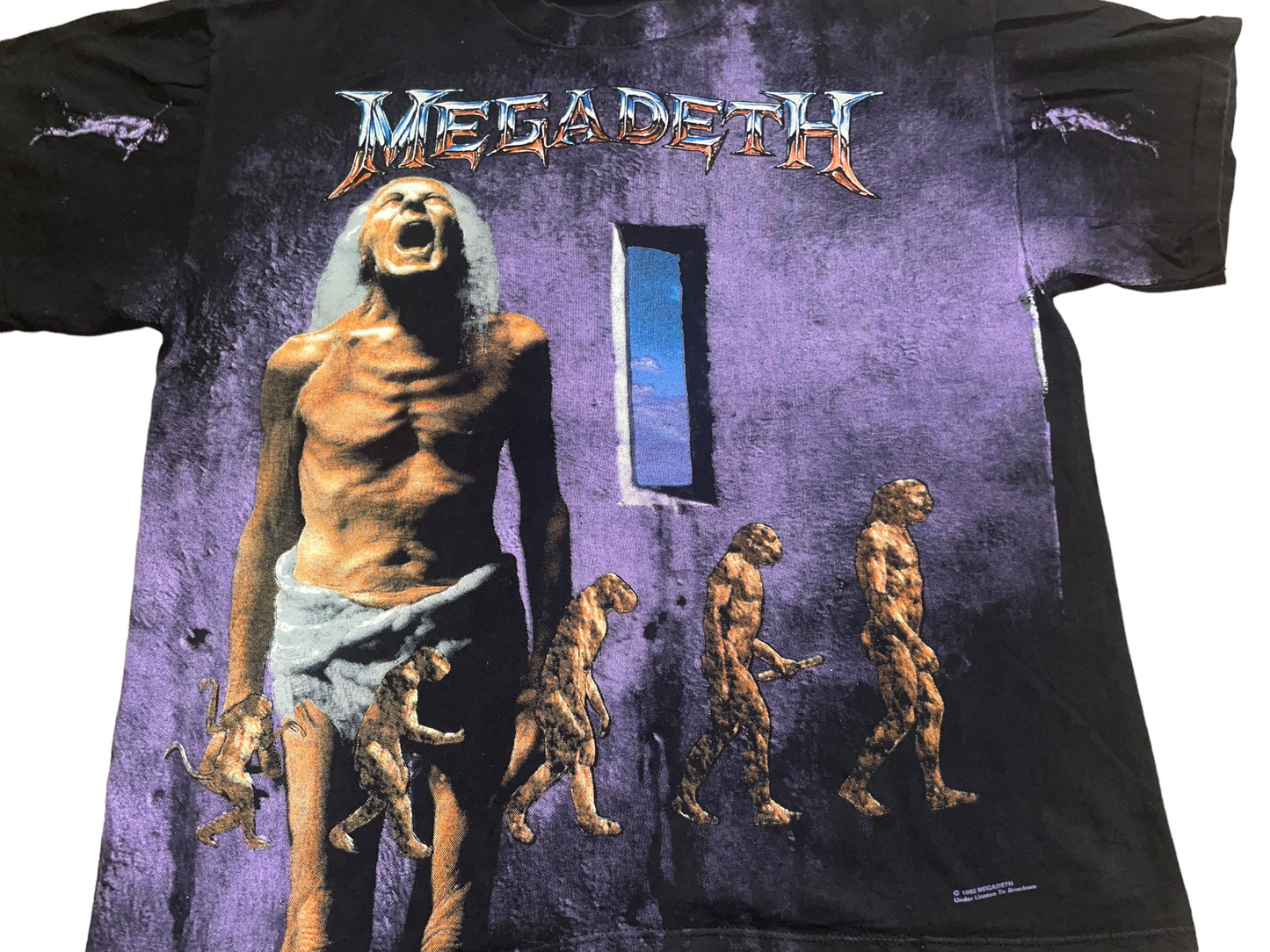 Vintage 1992 Megadeth All Over Print T-Shirt