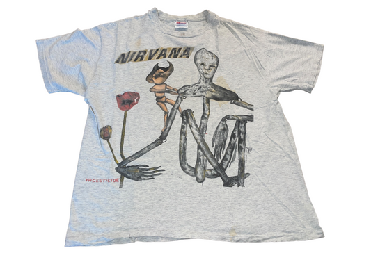 Vintage 1996 Nirvana Incesticide T-Shirt