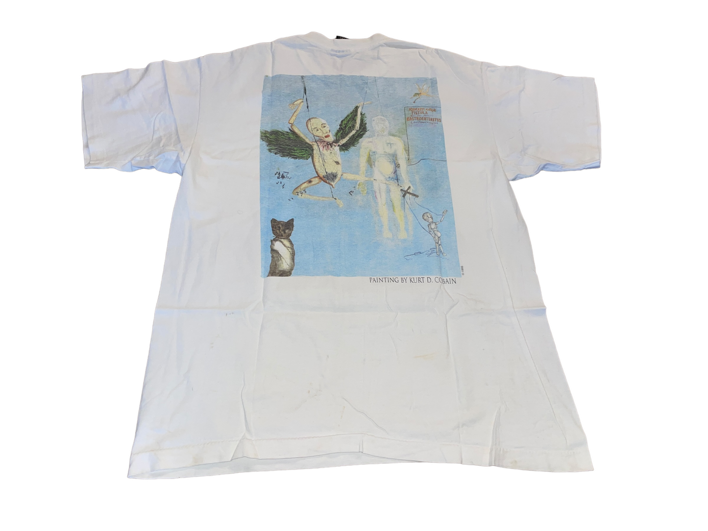 Vintage 1994 Kurt Cobain Memorial T-Shirt