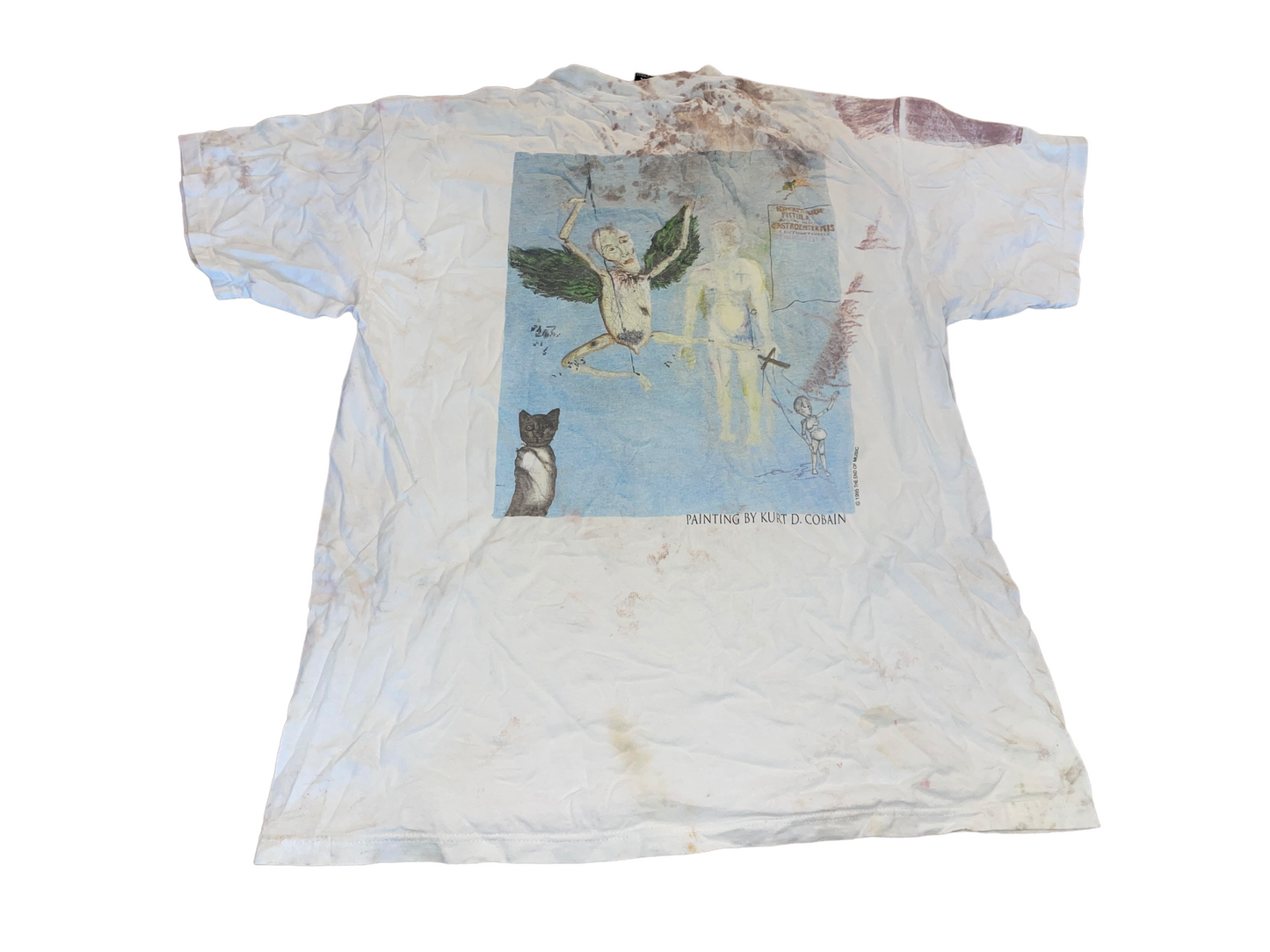 Vintage 1994 Kurt Cobain Memorial T-Shirt